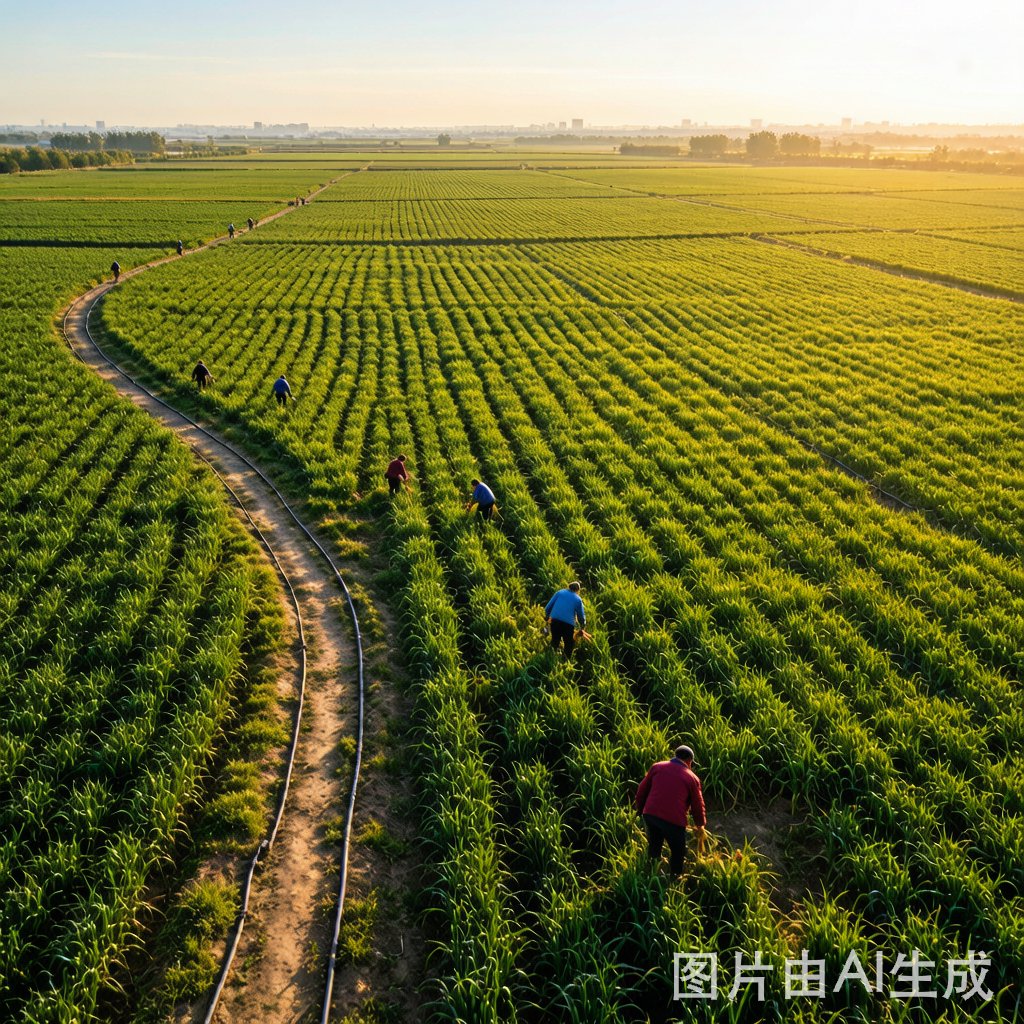 Premium garlic supplier farm in Shandong China — ExCrop export-quality garlic production base